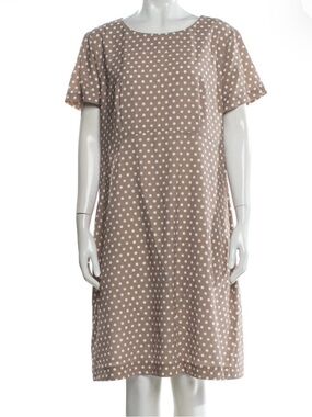 ☀️ Peserico Polka Dot Knee Length Dress Sz XXL